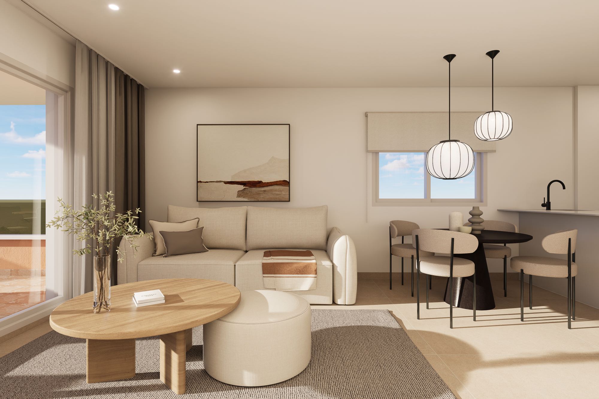 Apartment living room