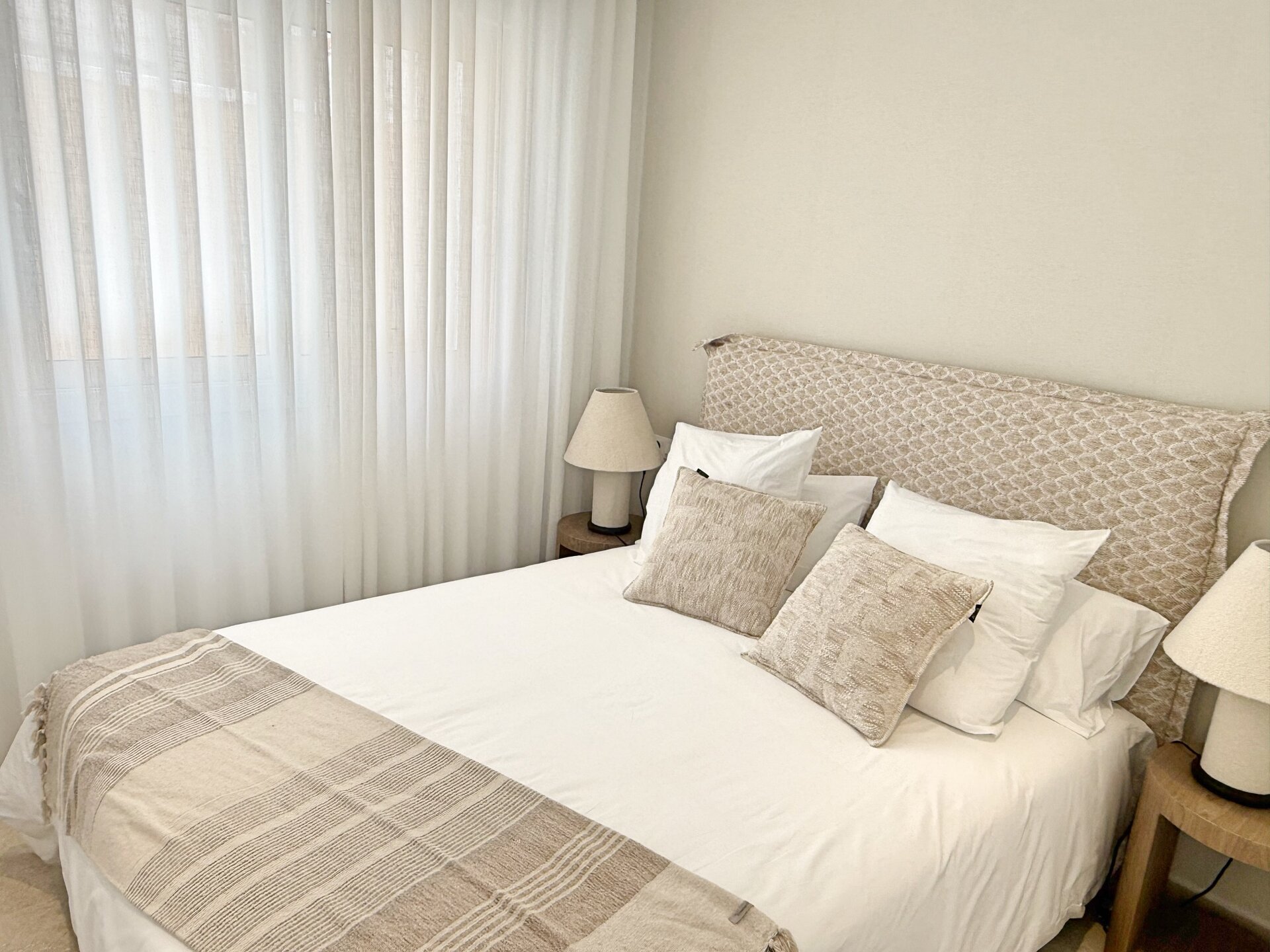 Townhouse showhouse — double bedroom