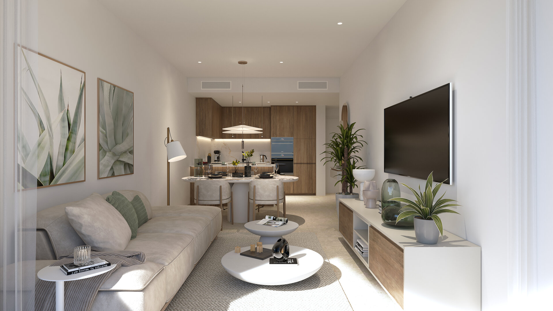Vivalife Beach — living room render
